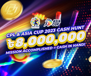 CPL & Asia Cup 2023 Cash Hunt worth 8,000,000 BDT