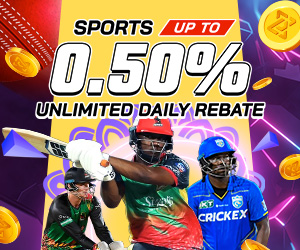 Sports 0.5% Unlimited Daily Rebate