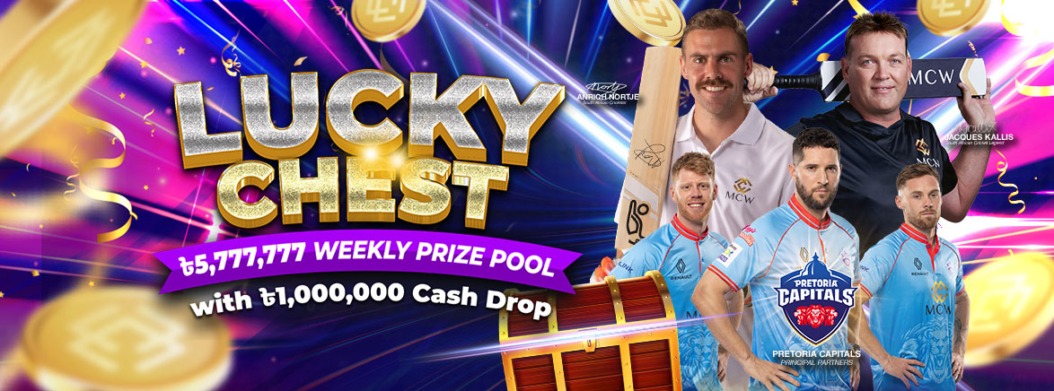 Lucky Chest 5,777,777 Weekly Prize Pool