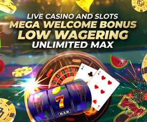 Live Casino and Slots 12% First Deposit Bonus